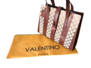 Brown and Tan Valentino Should Bag
