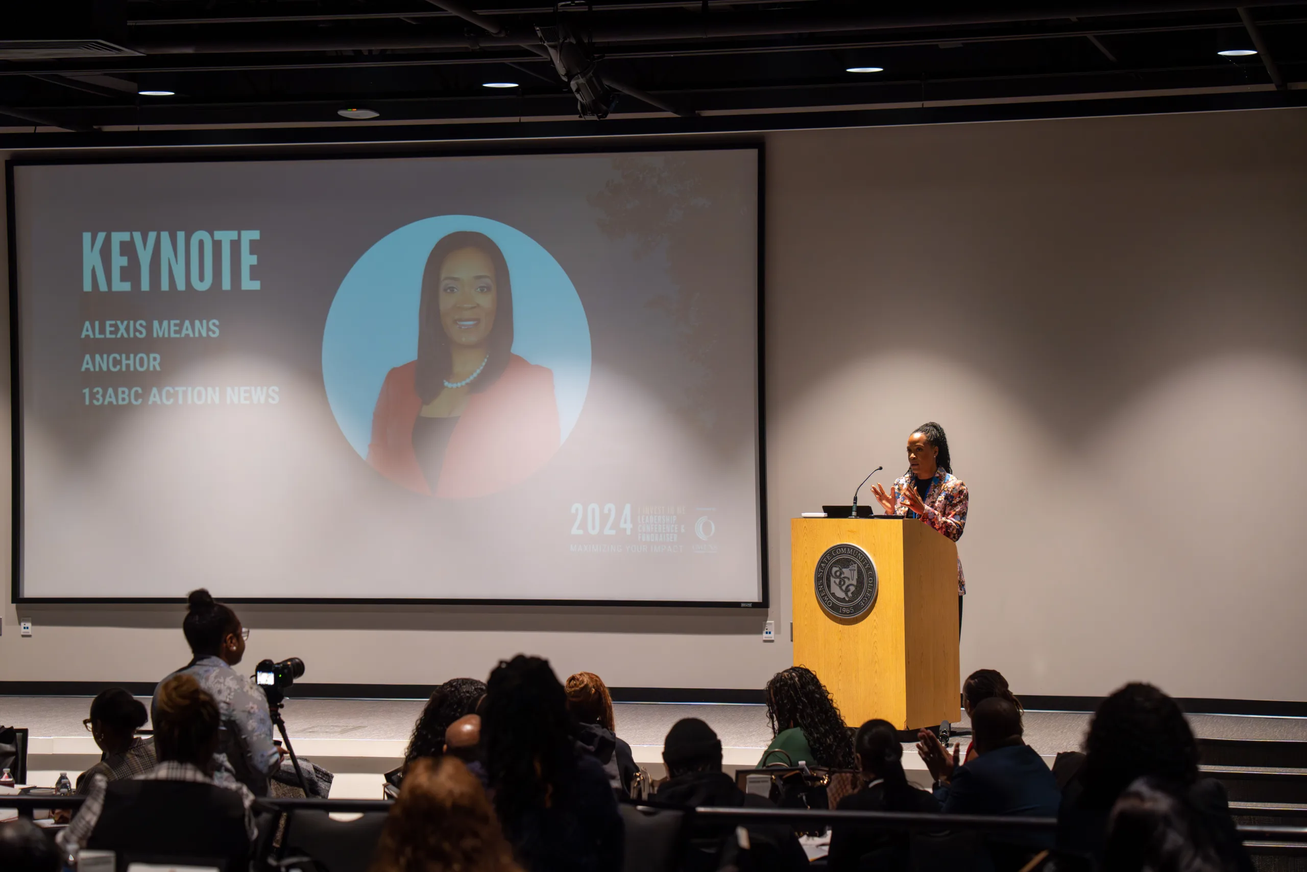 Speaker at AALC event